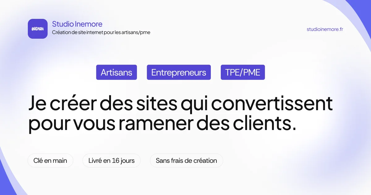 Combien coûte un site internet pour artisan ?