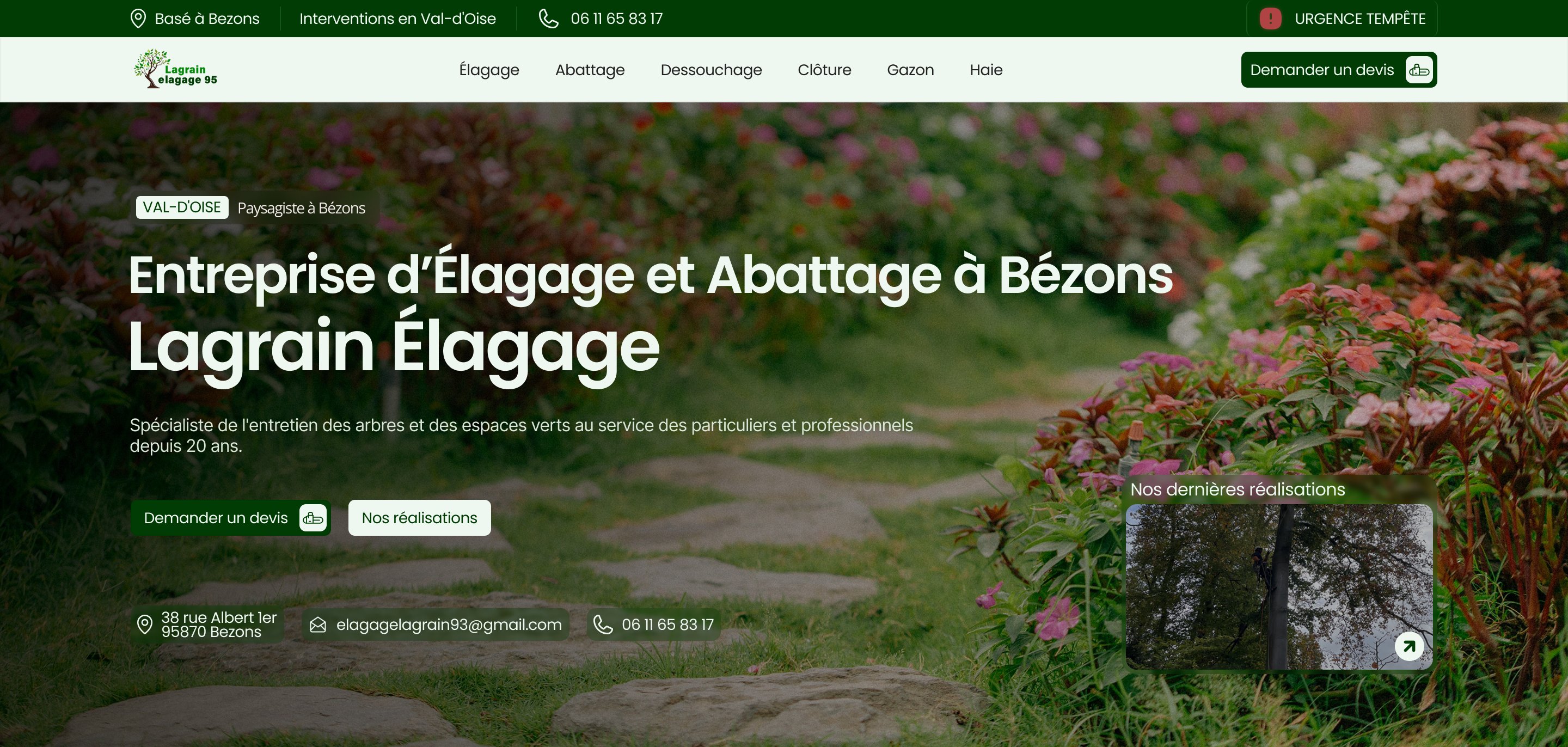 Artisan du BTP au travail dans son atelier