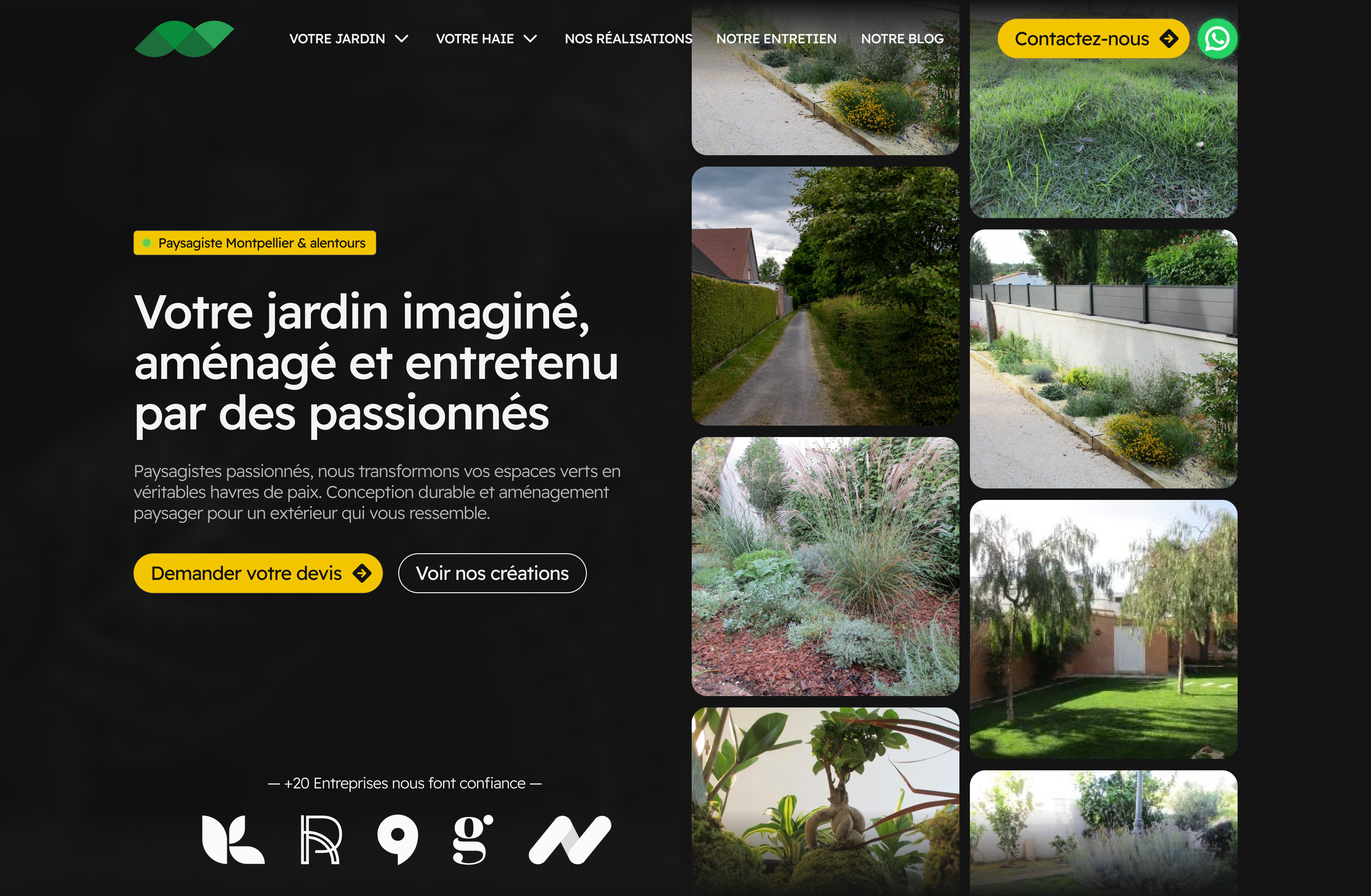 Aperçu du site HEJE