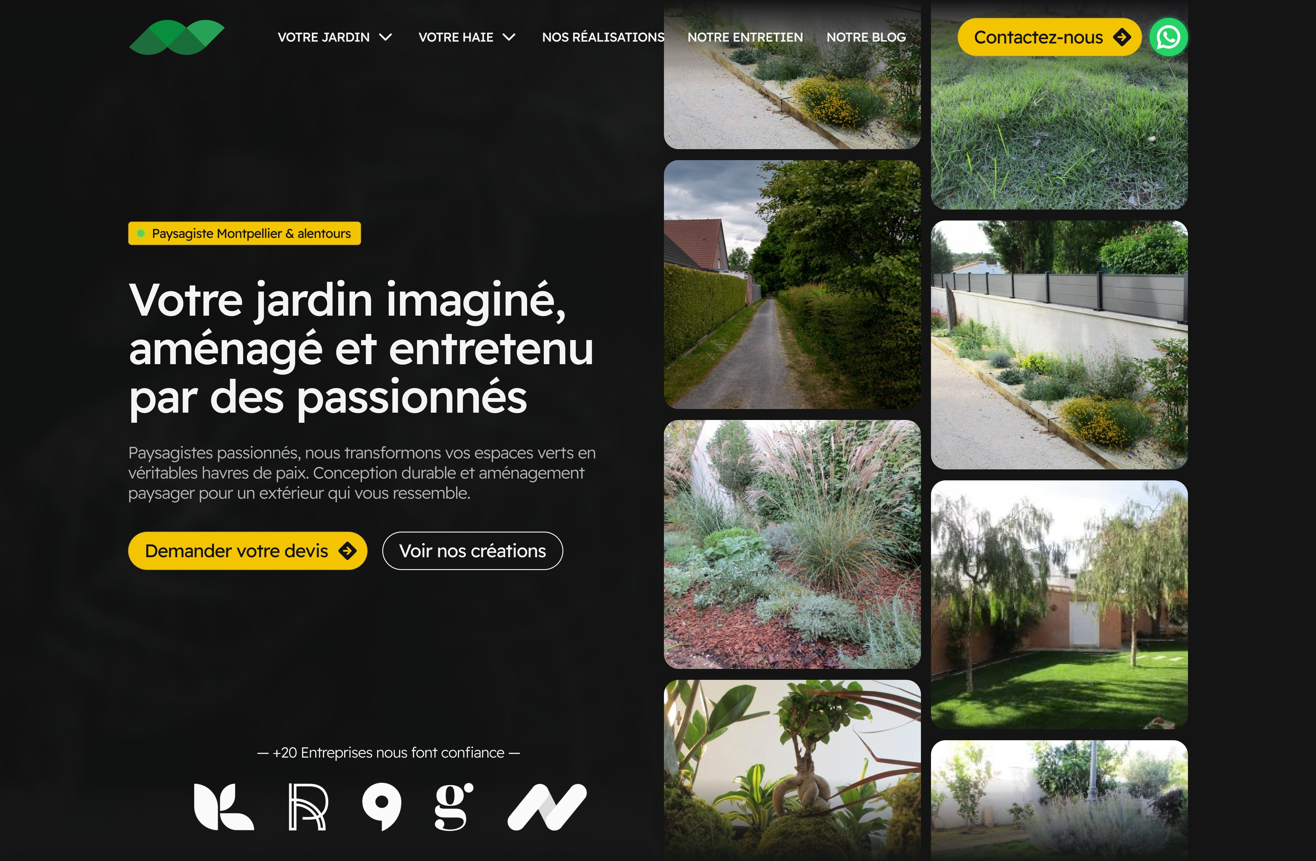 Aperçu du site HEJE